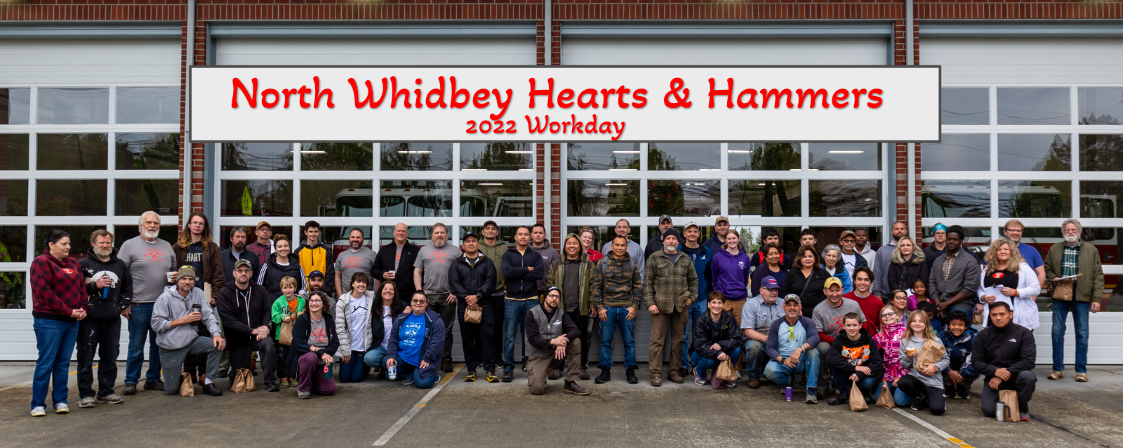 2022 North Whidbey Hearts and Hammers workday volunteers